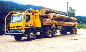Renault Kerax Logging Truck