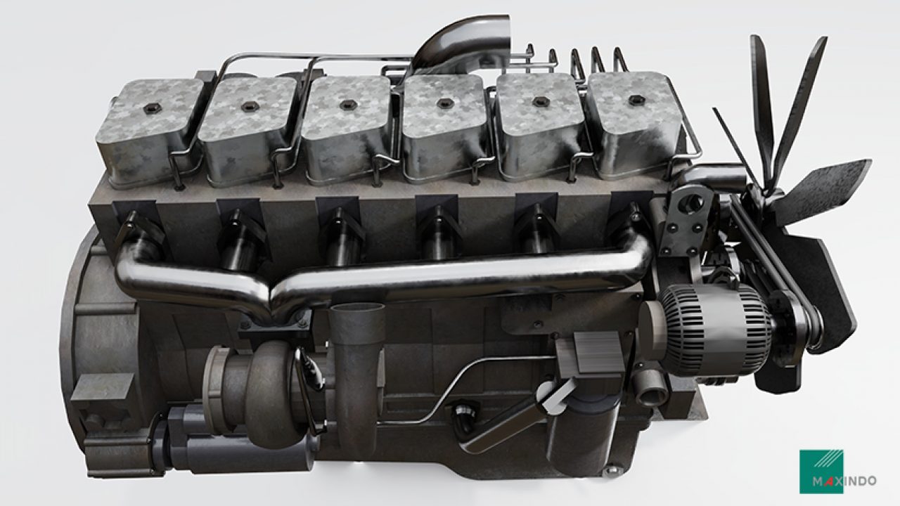 Diesel Engines Work, Engine Parts